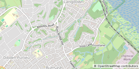 Map of Southampton