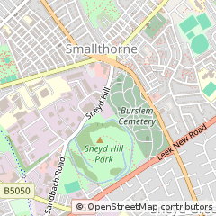 Map of Stoke-on-Trent