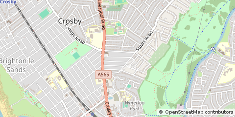 Map of Liverpool
