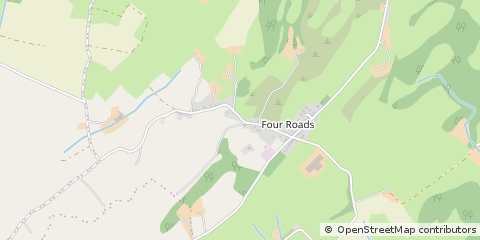 Map of Kidwelly