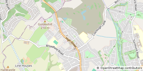 Map of Stoke-on-Trent