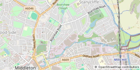 Map of Middleton