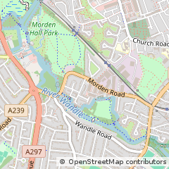 Map of Mitcham