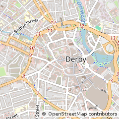 Map of Derby