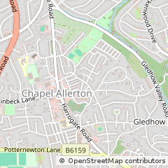 Map of Leeds