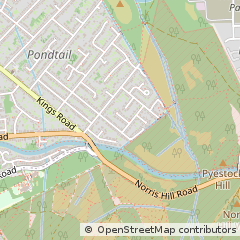 Map of Fleet, Hampshire