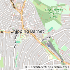 Map of Barnet