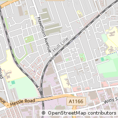 Map of Hull