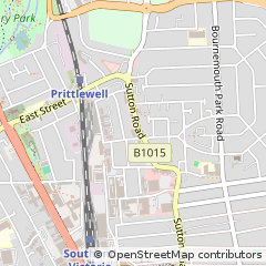 Map of Southend-on-SEA