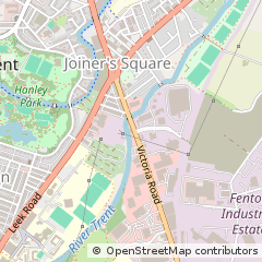 Map of Stoke on Trent