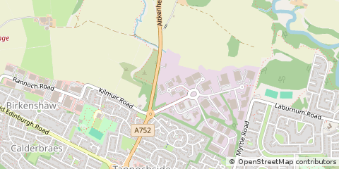 Map of Glasgow