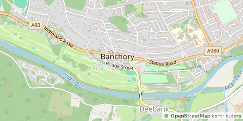 Map of Banchory
