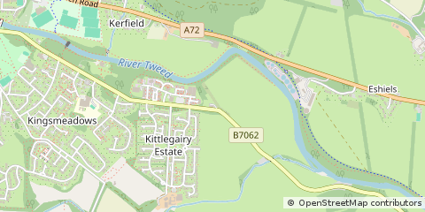 Map of Peebles