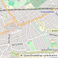 Map of Bournemouth
