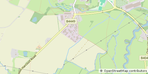 Map of Witney, Oxfordshire