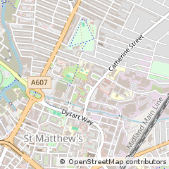 Map of Leicester