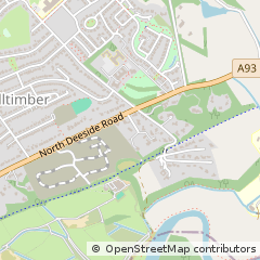 Map of Milltimber, Aberdeenshire