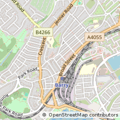 Map of Barry, CF62 7ED