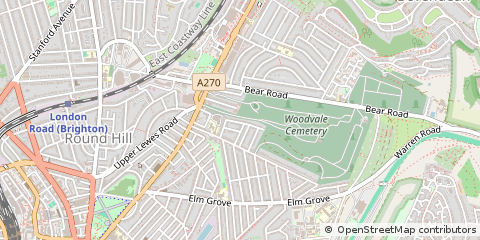 Map of Brighton