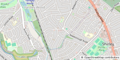 Map of Birmingham