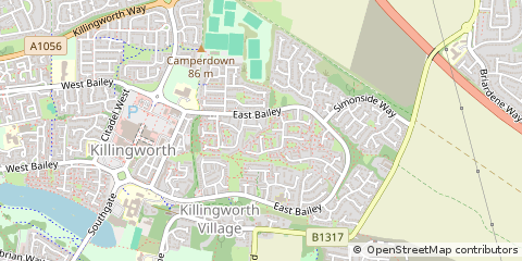 Map of Newcastle Upon Tyne