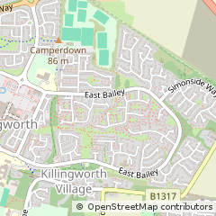 Map of Newcastle Upon Tyne