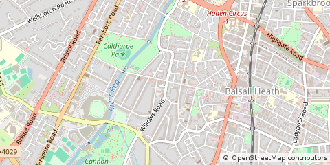 Map of Birmingham