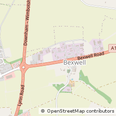 Map of Downham Market, Norfolk