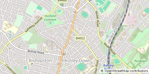 Map of Bristol