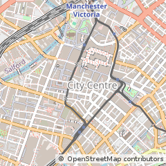 Map of Manchester