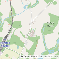 Map of Haywards Heath, West Sussex