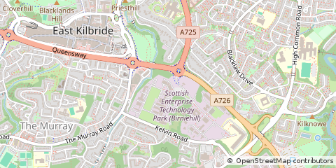 Map of Glasgow