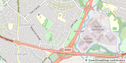 Map of Coventry