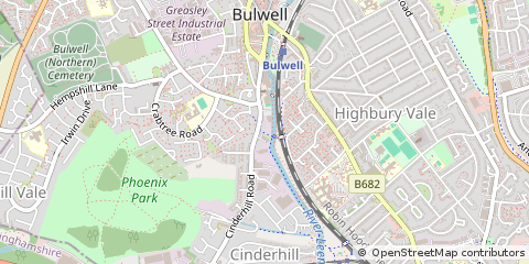 Map of Nottingham