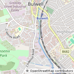 Map of Nottingham