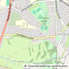 Map of Leicester