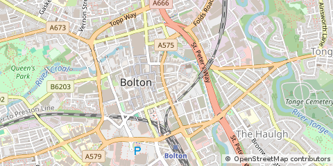 Map of Bolton