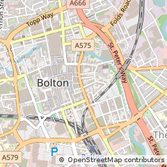 Map of Bolton