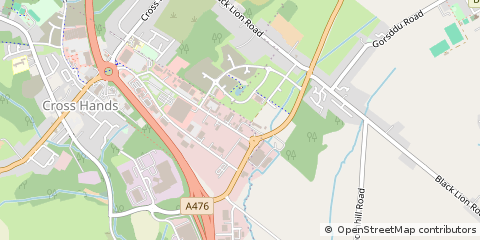 Map of Cross Hands