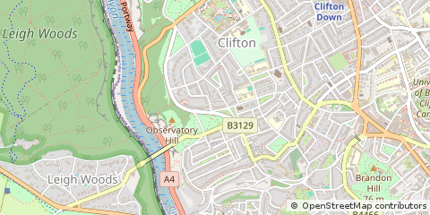 Map of Bristol