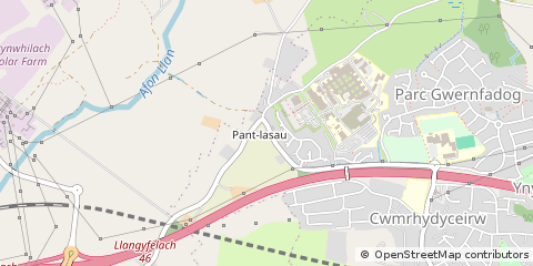 Map of Swansea