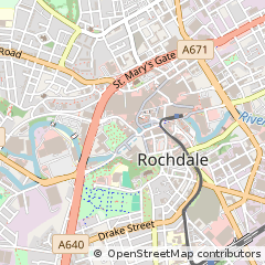 Map of Rochdale