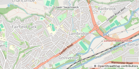 Map of Bath