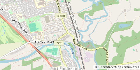Map of Aberdeenshire