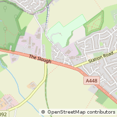 Map of Studley, Warwickshire