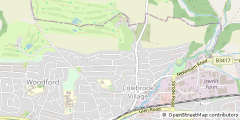 Map of Plymouth, Devon