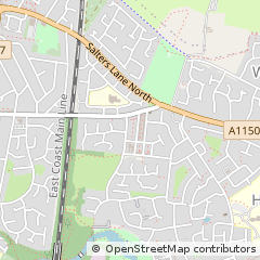 Map of Darlington