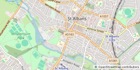 Map of ST Albans