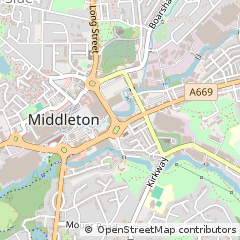 Map of Manchester