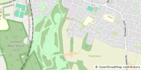 Map of Doncaster, South Yorkshire